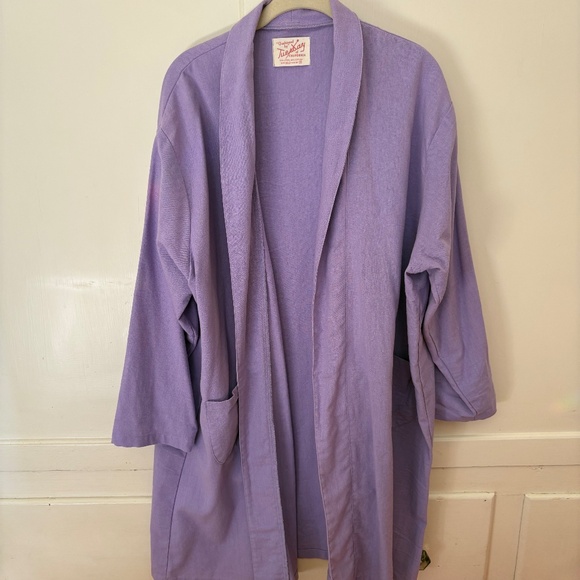 Tuesday of California Jackets & Blazers - Tuesday of California Lavender/Lilac Linen Duster Size 3 (XL)